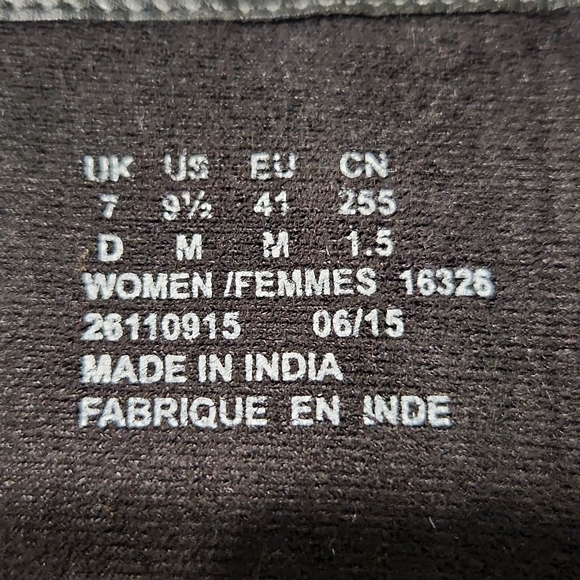 Clarks Pita Dakota Black Leather Riding Moto Buckle Zip Tall Boots Size 9.5 - Picture 9 of 13